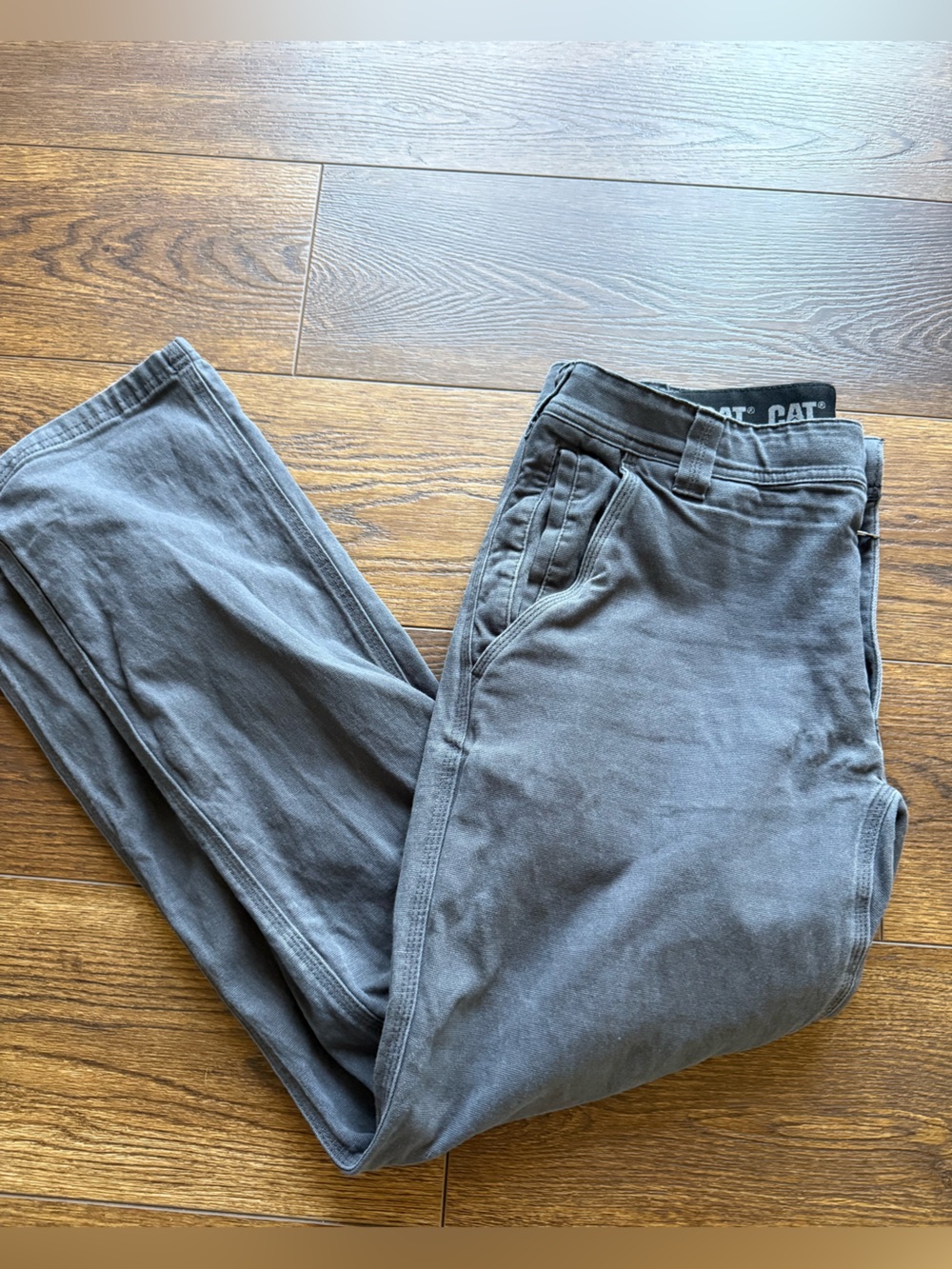 CAT Men's Gray Chino Pants
